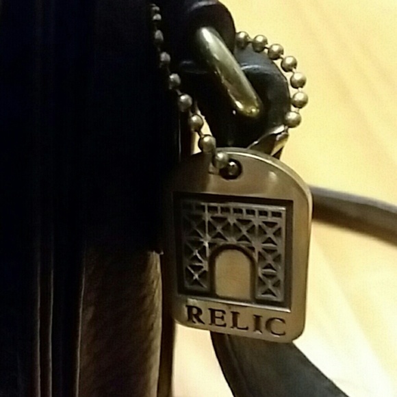 Relic By Fossil Black Handbag - Picture 3 of 9